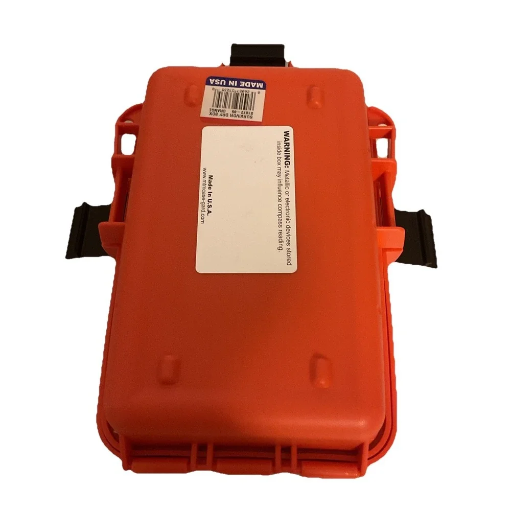 MTM Survivor Dry Box Water Resistant 10x7x3‎ Inches Orange: S1072-35